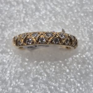 14Kt Yellow Gold Lady's Diamond Stackable, Wedding Ring w/.33ctw